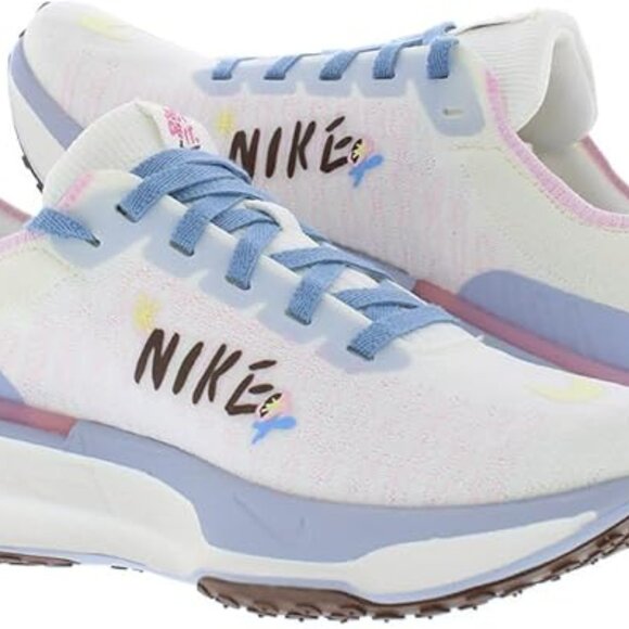 NWT 2023 Woman's ZoomX Invincible Run FK 33 'Med Soft Pink/Sail Blue' Size 8.5 - Picture 1 of 11